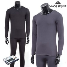 OMAR SHARIF 男士拉絨內衣上下套裝
