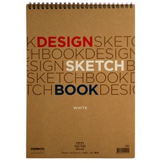 초이문구 삼원 A4디자인스케치북 약200g, 20매, 210*297mm