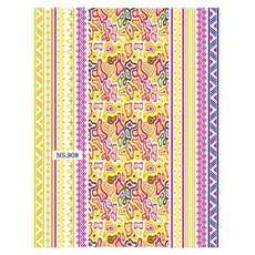 네일스케치 드라이데칼, D.908 아프리카, 1개