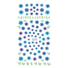 네일스케치 드라이데칼, 타라시코미 블루, 1개