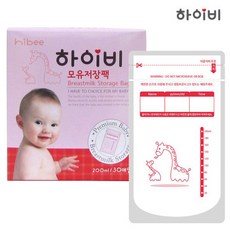 하이비 모유저장팩 200ml, 30매입, 1개