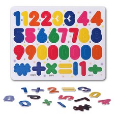 크레망 한글영어숫자 고무자석판, 11.3mm칼라 고무자석글자_숫자, 1개