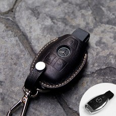 헤르만 벤츠 BENZ 스마트키 가죽케이스 BN15, 오리지널 블랙