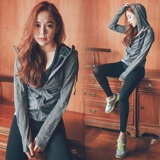 코코드림 ST16033 라인후드 요가집업.운동복.요가복