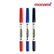 모나미 네임펜T 트윈타입 0283064, 흑색, 1개