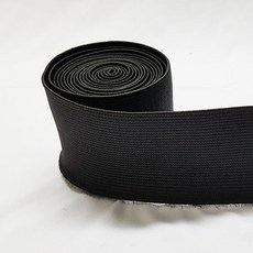 드림바이어스 허리 고무밴드, 50mm, 블랙, 1개