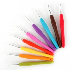 마마니트 칼라실리콘코바늘 코바늘, 5/0, 1개