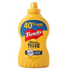 프렌치스 클래식 옐로 머스타드 글루텐 프리, 567g, 1개