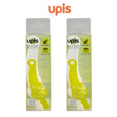 유피스 와이드 스폰지 젖꼭지 브러쉬, 2개