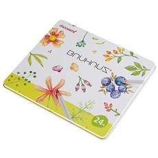 모나미 바우하우스 색연필 세트, 24색, 1개