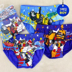 오키즈 또봇 팬티세트 [3매입 파워라인]