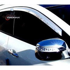 크로맥스 전차종 크롬 썬바이져 썬바이저 선바이저, [현대]_소나타(YF)(하이브리드공용), 1세트