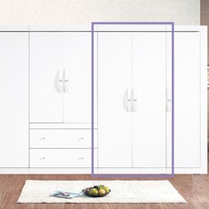 해해동동 라라옷장 양복장(88), 화이트