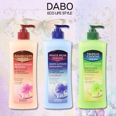 다보 퍼퓸 바디 로션 500ml 3종SET, 엘레강스 러브+트로피칼 칵테일+화이트머스크, 1개