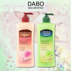 다보 퍼퓸 바디 로션 500ml 2종SET, 엘레강스 러브+트로피칼 칵테일