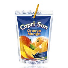 [농심] 카프리썬 오렌지망고 200ml*10팩, 200ml, 10개