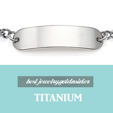 스틱팔찌 티타늄 미아방지 팔찌 알러지방지 유아동쥬얼리 무알러지 순수 티타늄 미아방지팔찌 아기팔찌 아이선물 아동용 쥬얼리 패션 이름표 각인 티타늄100%, 팔찌, 1개