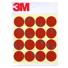 3M 5069원형아크릴폼양면 25파이, 1세트