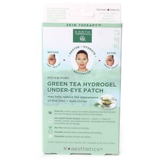 Earth Therapeutics 그린 티 하이드로젤 언더-아이 패치, 1개