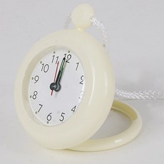 브로스코리아 욕실시계 방수시계 흡착시계 화장실시계 흡착방수시계, A형-끈 방수시계 아이보리