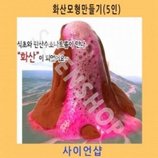 (사이언샵)화산모형만들기5인세트 KS223, 상세설명참조