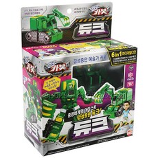 헬로카봇 듀크 로봇 완구, 그린, 1개