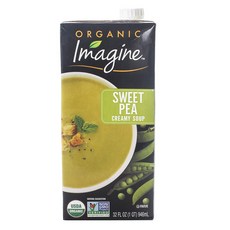 Imagine Foods 스위트 피 크리미 수프, 1개, 946ml
