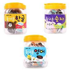 자석 교구 즐거운 한글 숫자 영어 kej, 66피스, 1개