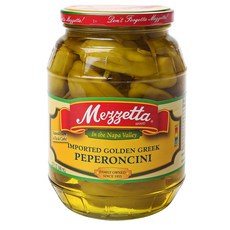메제타 임포티드 골든 그릭 페퍼로치니, 1개, 946ml