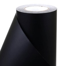 단색시트지 무광블랙 검정 1800, 길이50cm