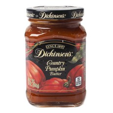 Dickinson 컨트리 펌킨 버터, 255g, 1개