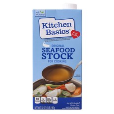 키친베이직 오리지널 씨푸드 스톡 올 내추럴, 1개