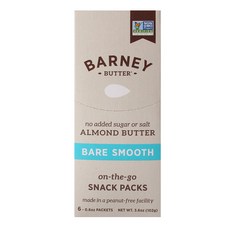 Barney Butter 아몬드 버터 베어 스무드, 6개, 102g