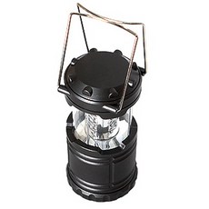 가리온 [캠핑] 폴딩식30구랜턴, 그레이, 1개