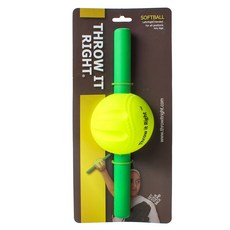 Throw it Right 軟球 左手用, 1個, 混合色