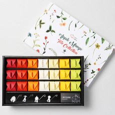 다란 애플망고 티컬렉션 피싱티 콜라보레이션 선물세트, 차7종+티백홀더(고양이+부엉이+곰+김삿갓)x1개, 1세트