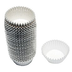 쿠킹스토리 빵틀이 필요없는 코팅머핀컵 45mm 유산지, 화이트, 100개