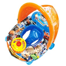 위니코니 또봇 파라솔 쿠션보행기 튜브, 혼합 색상, 1개