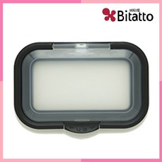 비타토 탈부착 물티슈캡 일반형, 클리어 블랙, 1개