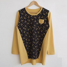 마더라이크 F 리본수유티 면 지퍼 수유복 긴팔 출산후 홈웨어