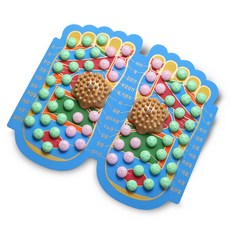 헬스원 발모양 발지압판 골드 FFMG-7230, 1개, 1개