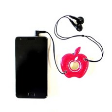 휴대폰 이어폰줄 핸드폰줄 스마트폰고리 EARPHONE WINDER Apple_Deep Pin, 단일 모델명/품번