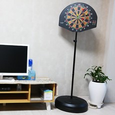 농구와 다트 2IN1 게임기 스텐드형 골대 자석 실내 농구대 다트판 집콕 놀이, 본상품선택, 1개