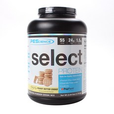 페사이언스 셀렉트 프로틴 파우더 피넛 버터 쿠키, 1.79kg, 1개