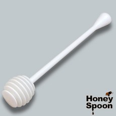 재팬 타이거크라운/화이트 허니스픈(꿀스픈)/벌꿀, 화이트, 1개