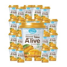덴마크 테이크 얼라이브 망고, 250ml, 24개