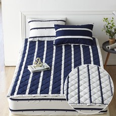 순면 디자인 스프레드겸카페트, 블링블루=블루라인