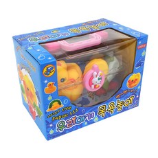 토이천국 삑삑 오리가족 하마 바다동물 물총 목욕놀이완구, 오리가족 목욕놀이세트 (BOX), 1개