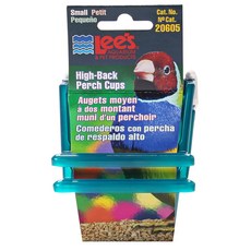 Lee's Aquarium & Pet Products 하이 백 퍼치 컵 급식기 S, 2개