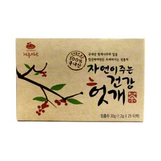 지산식품_헛개차 1.2g 25티, 30g